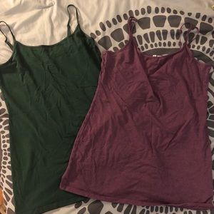 Lot of 2 Divided Camis